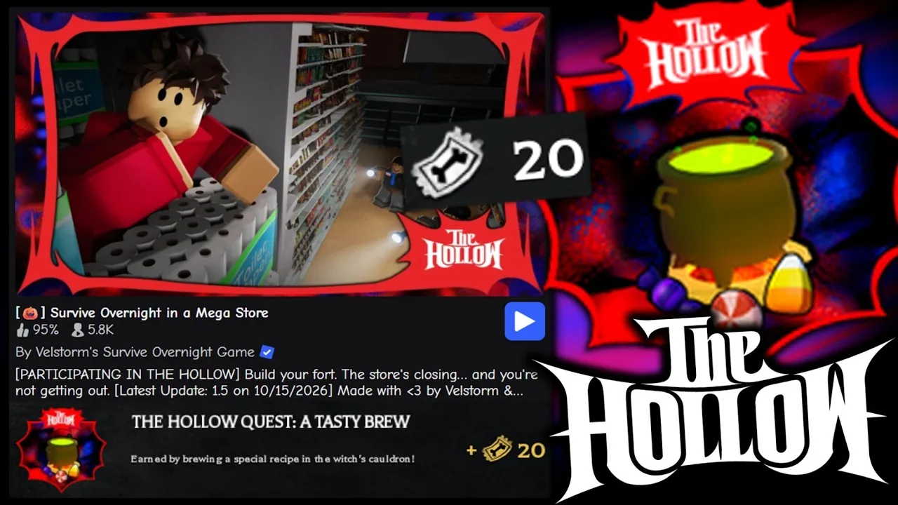 Survive Overnight in a Mega Store A Tasty Brew Badge Quest Guide