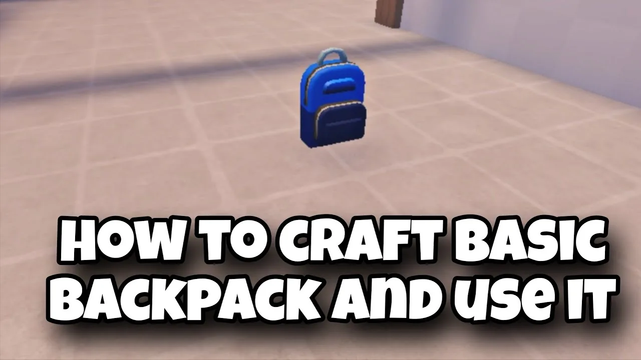 Survive Overnight in a Mega Store Backpack Crafting and Storage Capacity